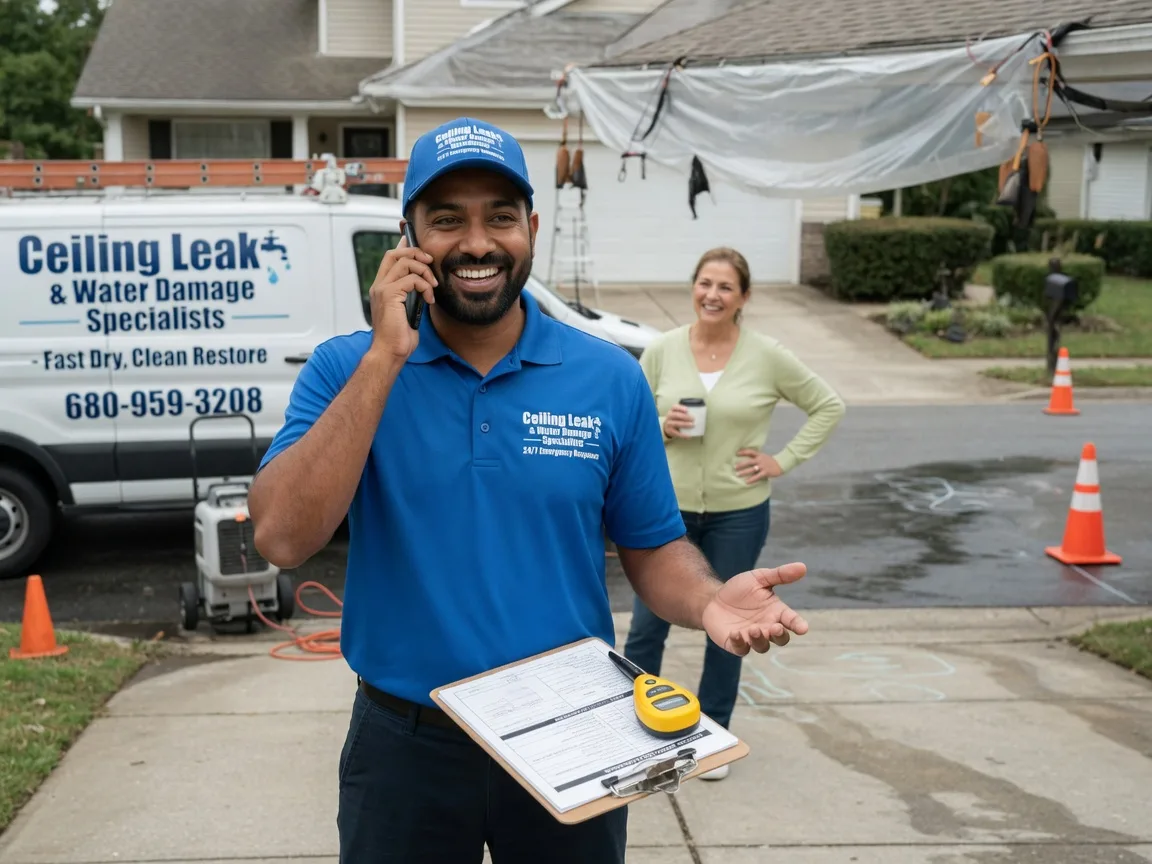 Ceiling Leak Cleanup Lake Mary, FL FAQs